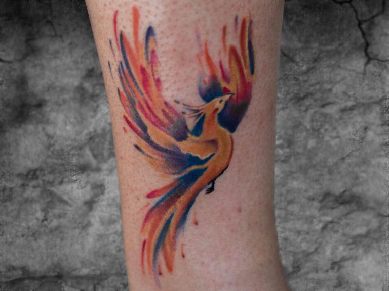 The Meaning of a Phoenix Tattoo: Rising from the Ashes